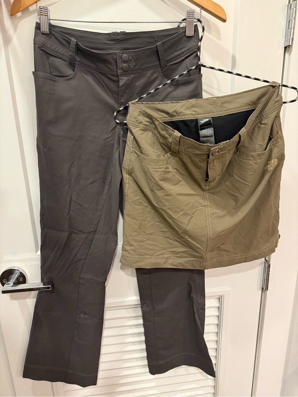 The North Face Hiking Skort (0) & Convertible Pants (2) water resistant